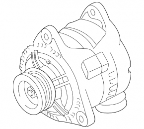 Генератор VW Beetle 12-13 2.0T 140 Amp, Bosch