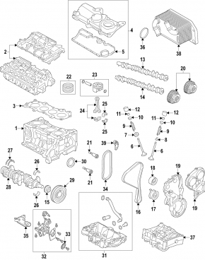 Шатун Volvo XC90 16-26 B4204T27 T6 2.0T