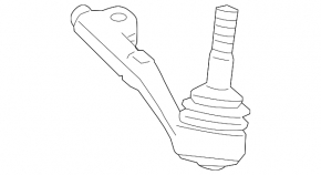 Cap direcție dreapta BMW 335i e92 07-13