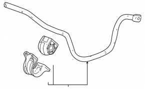 Stabilizator spate Chevrolet Equinox EV 24-26