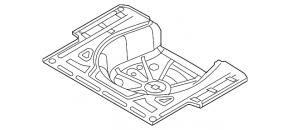 Корыто багажника VW Jetta 11-18 USA
