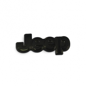 Эмблема Jeep двери багажника Jeep Cherokee KL 14-18 черный глянец