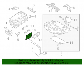 Контакты электродвигателя АКПП Toyota Rav4 19-24 hybrid CVT AWD