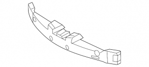 Absorbantul de bara fata pentru Mazda6 03-08