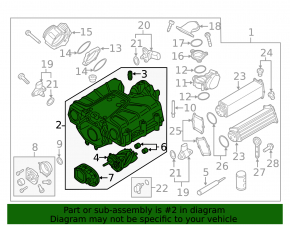 Компрессор Audi A6 C7 16-18 3.0T с интеркулерами