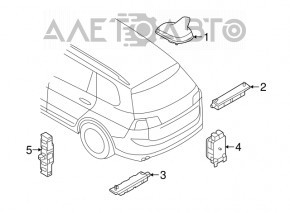 Антенна плавник VW Golf 15-19