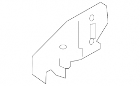 Suportul de bara fata dreapta Mitsubishi Outlander 14-21 nou original