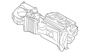 Корпус печки голый BMW 4 F32/33/36 14-20