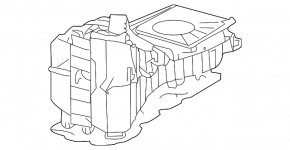 Печка в сборе Audi Q5 8R 09-12