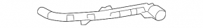 Крепление переднего бампера под фарой левое Honda Civic 11-15 2013-15
