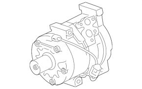 Компрессор кондиционера Toyota FJ Cruiser 10-14