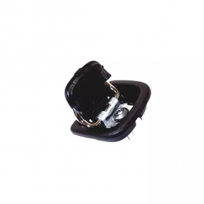 Cârlig portbagaj Audi A3 8V 15-20 4D, negru cu crom
