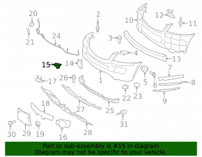 Capac duză spălător far dreapta pentru Mercedes X164 GL W164 ML