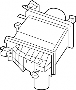Intercooler stânga Infiniti Q50 16-17 3.0
