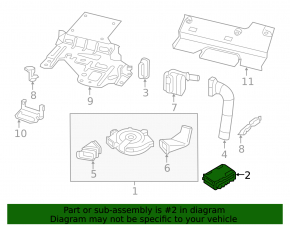 SEAT CONTROL MODULE Nissan Pathfinder 13-20