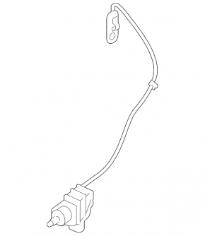 Замок лючка бензобака Ford Fusion mk5 13-20 hybrid, plug-in оторван тросик