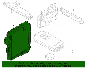 BODY COMPUTER CONTROL MODULE BCM Kia Niro 23-26 HEV, PHEV