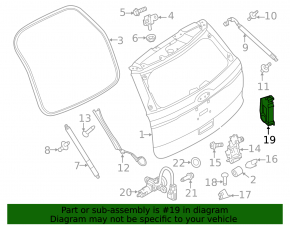 Liftgate Control Module Ford Explorer 11-15