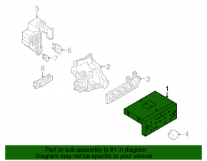 Блок Body Control Module BCM VW Passat b7 12-15 USA
