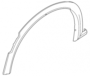 Ornament aripă dreapta față Infiniti QX60 22-26