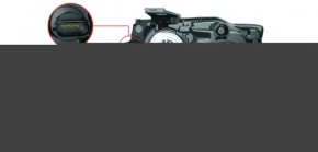 Far dreapta fata goală Jeep Grand Cherokee WK2 16-22 halogen, întunecată