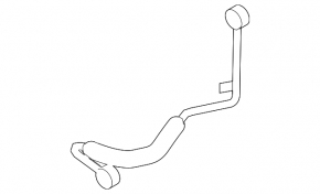 Conductă de răcire a turbocompresorului Audi Q3 15-18