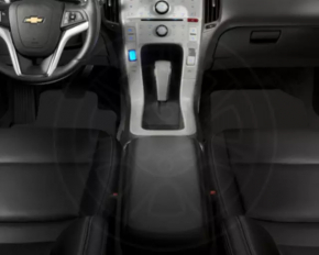 Комплект ковриков салона резина Chevrolet Volt 11-15 черный