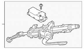 Рулевая колонка с карданчиком Audi Q3 83A 19-25