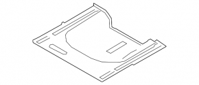 Корыто багажника VW Jetta 19-26