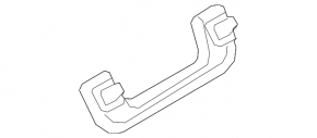 Ручка потолка задняя левая Audi A5 F5 18-18 5D серая