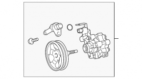 Pompă servodirecție pentru Toyota FJ Cruiser 10-14