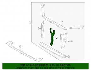 Планка замка капота Subaru Impreza WRX GH 08-14