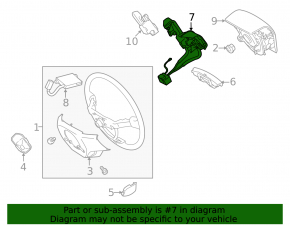 Кнопки управления на руле Lexus RX350 RX450h 13-15 рест