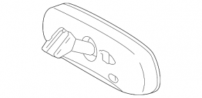 Oglindă interioară cu control pentru Toyota Prius 20 06-09