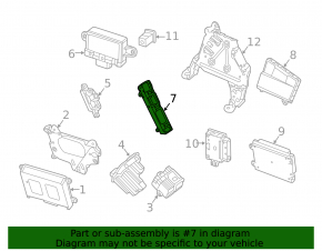 Liftgate Door Control Module Mercedes GLA 14-20