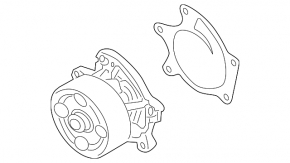 Pompă de apă Nissan Juke 11-17