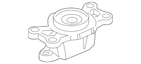Подушка кпп Land Rover Range Rover Evoque 14-19