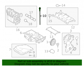 Маслянный щуп Mitsubishi Outlander 22-26 2.5