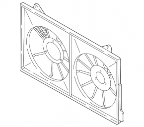 Carcasă radiator difuzor Mazda CX-5 24-25 2.5