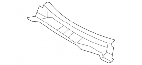 Поддон дворников металл Lexus LS460 LS600h 07-11