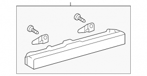 Стоп сигнал Toyota Camry v40