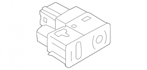 Hub USB, AUX BMW 4 F32/33/36 14-20 tip 1 nou original