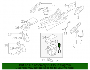 USB Hub Kia EV6 22-26