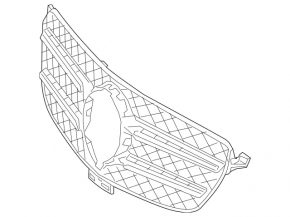 Решетка радиатора в сборе grill Mercedes W166 GLE 16-19