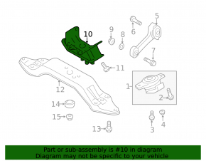Подушка АКПП Subaru Legacy 13-14