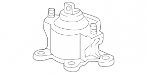 Подушка двигателя передняя Honda Crosstour 10-15 Auto trans, 2,4L