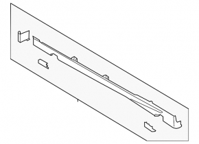 Порог левый Ford Fiesta 11-19 5d