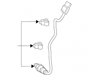 Лямбда-зонд второй Honda Accord 18-22 2.0 hybrid