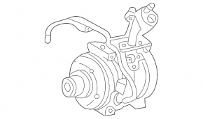 Компрессор кондиционера Lexus RX400h 06-09