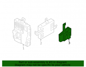 Power Distribution Module Hyundai Sonata 11-15 hybrid